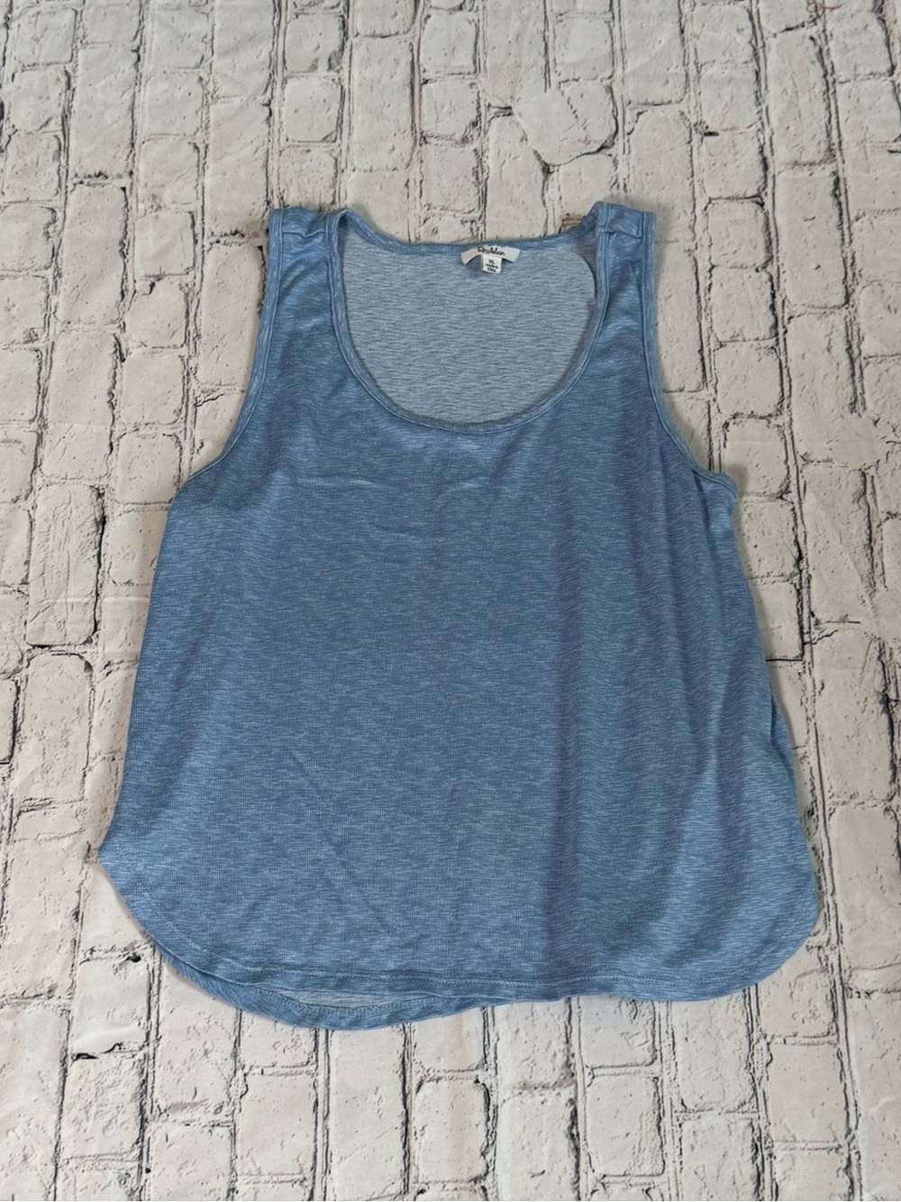 Blue tank